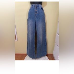 Blue Shein Wide leg jeans New